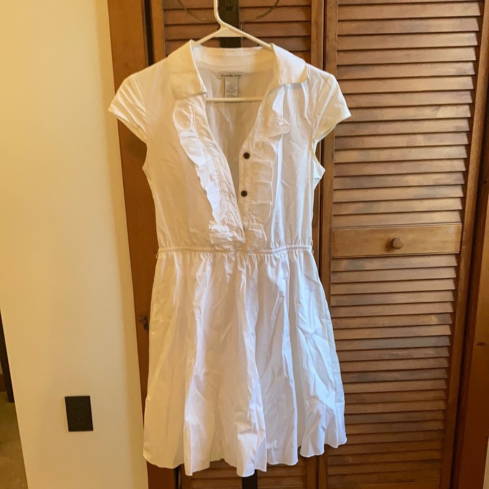 Charlotte Russe white dress size medium
